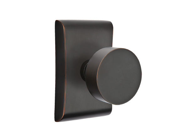 EMTEK  Round Knob with Neos Rosette
