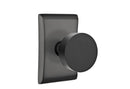 Emtek Round Knob Concealed Fastener with Neos Rosette