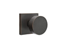 Emtek Round Knob  Concealed  Fastener with Square Rosette