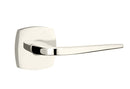 EMTEK Athena Lever with Urban Modern Rosette