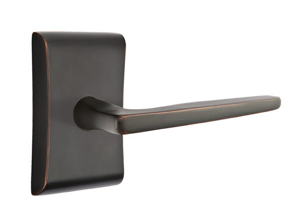 Emtek Hermes Lever Concealed Screws With Neos Rosette