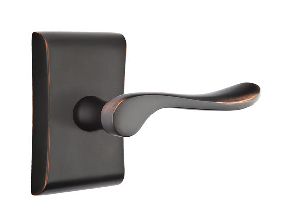 EMTEK Luzern Lever with Neos Rosette