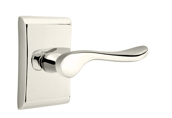 EMTEK Luzern Lever with Neos Rosette