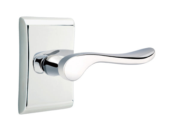 EMTEK Luzern Lever with Neos Rosette