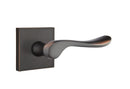 EMTEK Luzern Lever with Square  Rosette