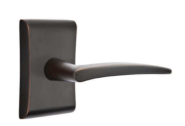 EMTEK Poseidon Lever with Neos Rosette