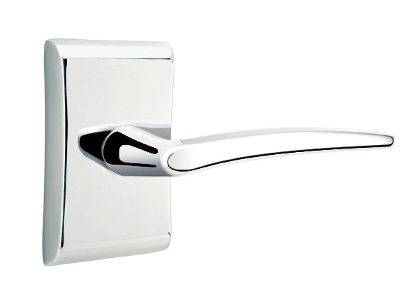 Emtek Poseidon Lever Concealed Screws With Neos Rosette