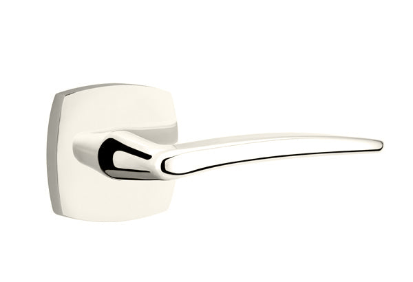 Emtek Poseidon Lever Concealed Screws With Urban Modern Rosette
