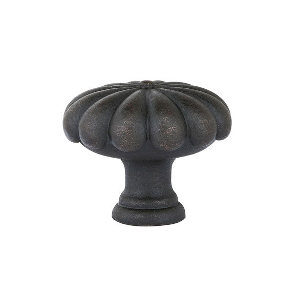 EMTEK TUSCANY BRONZE FLUTED ROUND KNOB