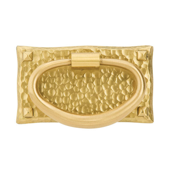 EMTEK HAMMERED OVAL PULL