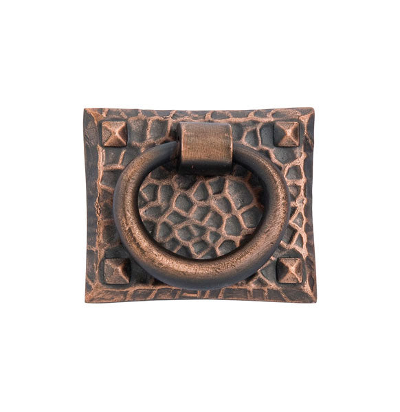 EMTEK HAMMERED RING PULL