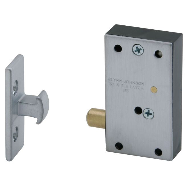 Ives CL1226D Cabinet Latch Satin Chrome Finish - Satin Chrome - NA