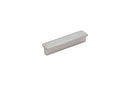 Emtek Carbon Fiber Silver Bin Pull