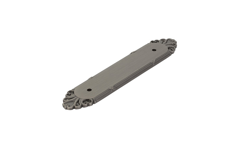 EMTEK RIBBON & REED BACKPLATE PULL
