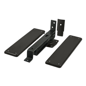 DELTANA SPRING HINGE, DOUBLE ACTION W/ SOLID BRASS COVER PLATES