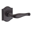 Baldwin Reserve ENDECRTAR112 Entry Right Hand Decorative Lever and Traditional Arch Rose with 6AL Latch and Dual Strike Venetian Bronze Finish - Right Hand - Brass