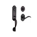 Baldwin Reserve FDKODXARCRRAR481 Full Dummy Kodiak Handleset Right Hand Arch Lever and Rustic Arch Rose Dark Bronze Finish - Right Hand - NA