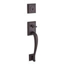Baldwin Reserve FDNAPXDECRTAR112 Full Dummy Napa Handleset Right Hand Decorative Lever and Traditional Arch Rose Venetian Bronze Finish - Right Hand - NA