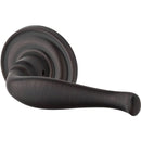 Baldwin Reserve HDDECRTRR112 Half Dummy Right Hand Decorative Lever and Traditional Round Rose Venetian Bronze Finish - Right Hand - Brass