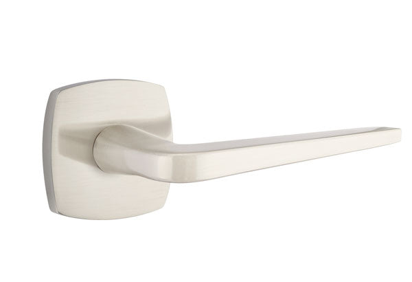 EMTEK Athena Lever with Urban Modern Rosette