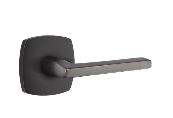 Emtek Helios Lever Concealed Screws  with Urban Modern Rosette