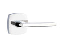 Emtek Helios Lever Concealed Screws  with Urban Modern Rosette