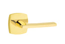 Emtek Helios Lever Concealed Screws  with Urban Modern Rosette