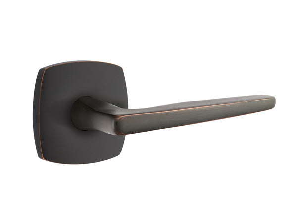 EMTEK Hermes  Lever with Urban Modern Rosette