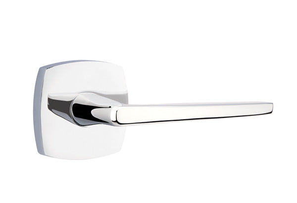 EMTEK Hermes  Lever with Urban Modern Rosette