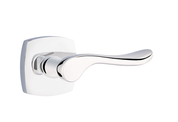 EMTEK Luzern Lever with Urban Modern Rosette