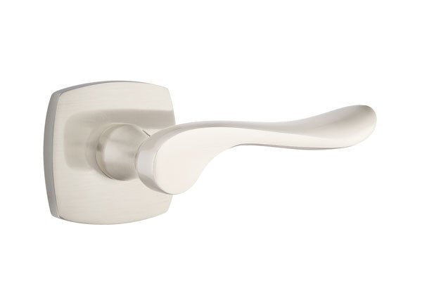 EMTEK Luzern Lever with Urban Modern Rosette