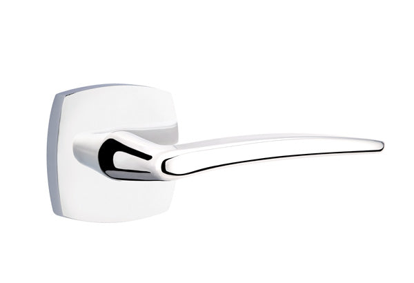 Emtek Poseidon Lever Concealed Screws With Urban Modern Rosette