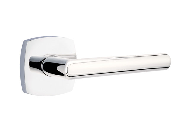 Emtek Stuttgart Lever Concealed Screws with Urban Modern Rosette