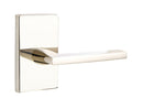 Emtek Helios Lever with Modern Rectangular Rosette