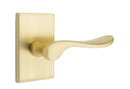 Emtek Luzern Lever Concealed Screws With Modern Rectangular Rosette