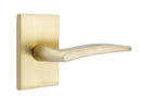 Emtek Poseidon Lever Concealed Screws With Modern Rectangular Rosette