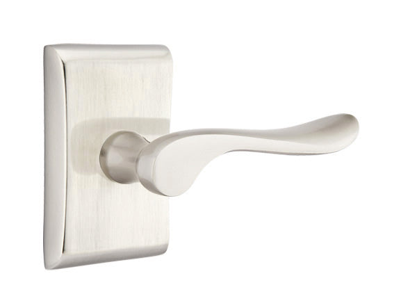 EMTEK Luzern Lever with Neos Rosette