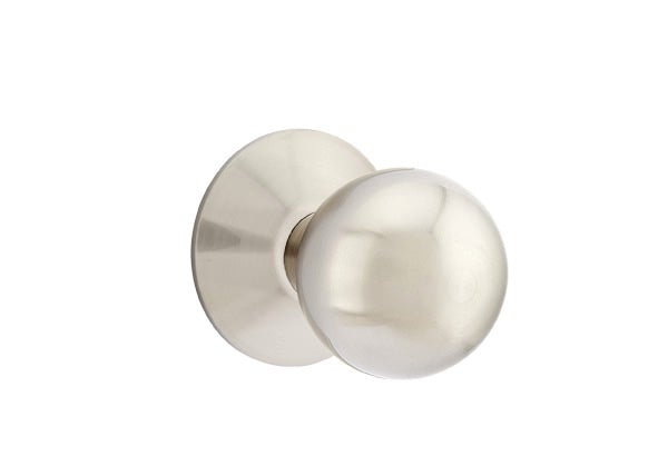 Emtek Orb Knob  Concealed  Fastener with Modern Rosette