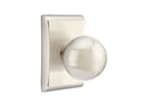 EMTEK  Orb Knob with Neos Rosette