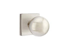 Emtek Orb Knob Concealed Fastener with Square Rosette