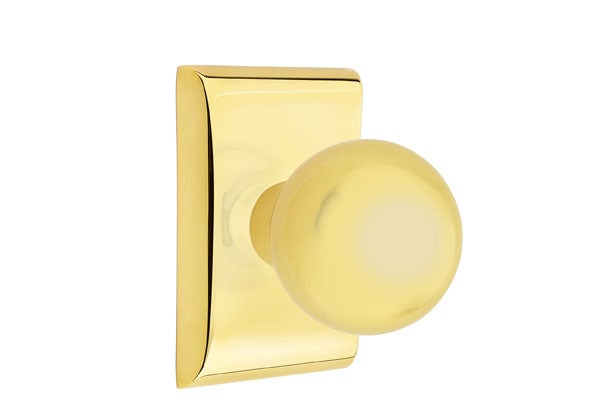 Emtek Orb Knob Concealed Fastener with Neos Rosette