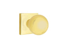 Emtek Orb Knob Concealed Fastener with Square Rosette