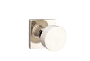 Emtek Round Knob  Concealed  Fastener with Square Rosette