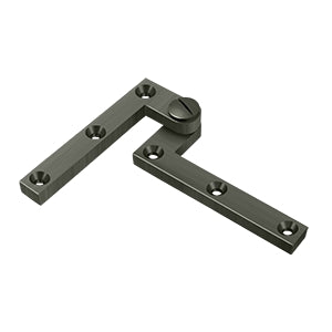 Deltana PH60U15 4 3/8" x 5/8" x 1 7/8" Hinge, Satin Nickel Finish