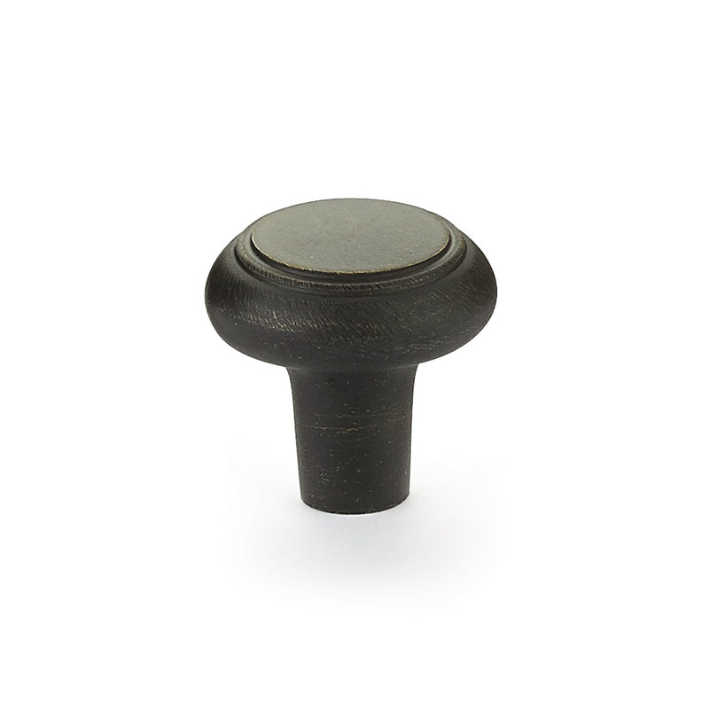 EMTEK SANDCAST BRONZE BARN KNOB