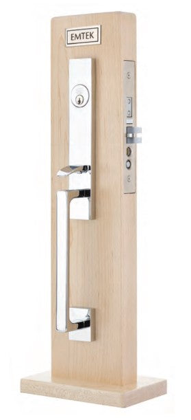 Emtek F20 Function Adelaide Mortise Handleset with Spoke Knob