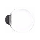 Emtek Rustic Modern Rectangular Full Length Tubular Handleset with Bristol Glass Knob