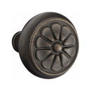 Emtek Tuscany Sectional Tubular Handleset with Petal Knob