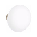 Emtek Dummy Brisbane Mortise Handleset with Ice White Knob