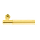Emtek Transitional Heritage Monolithic Entrance Handleset With Myles Lever